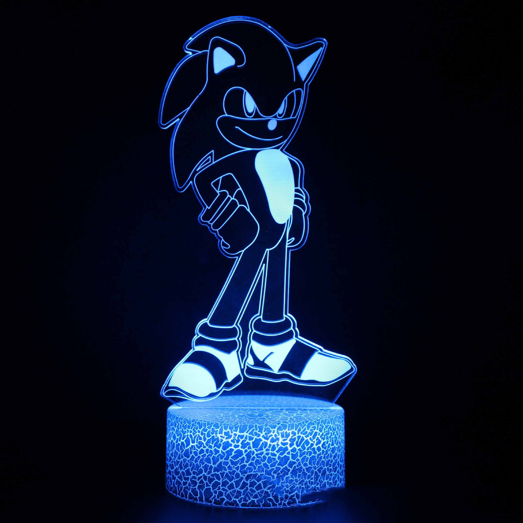 3D Hedgehog Night Light with Remote Control