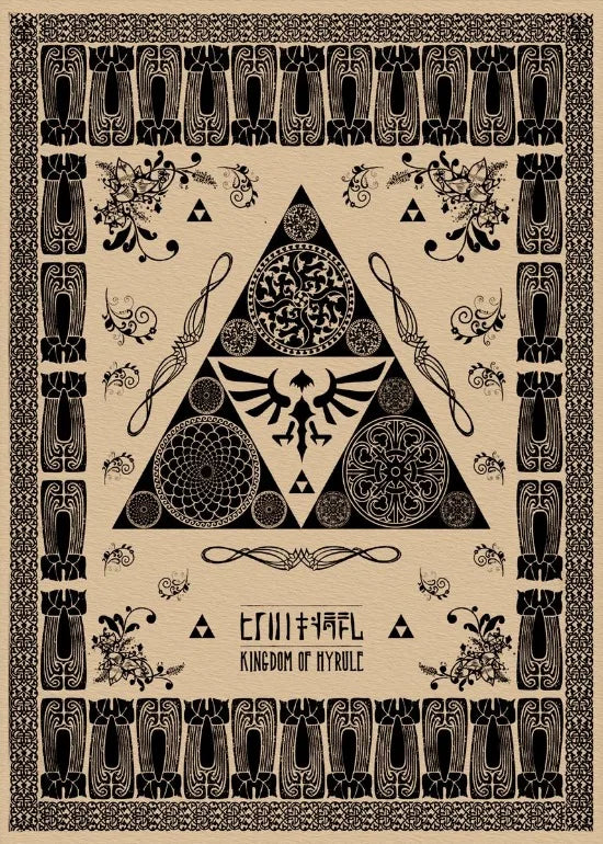 Legend of Zelda Vintage Canvas Poster