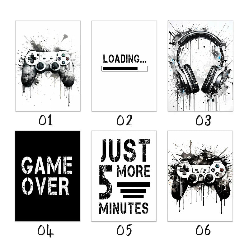 Game Controller Wall Art