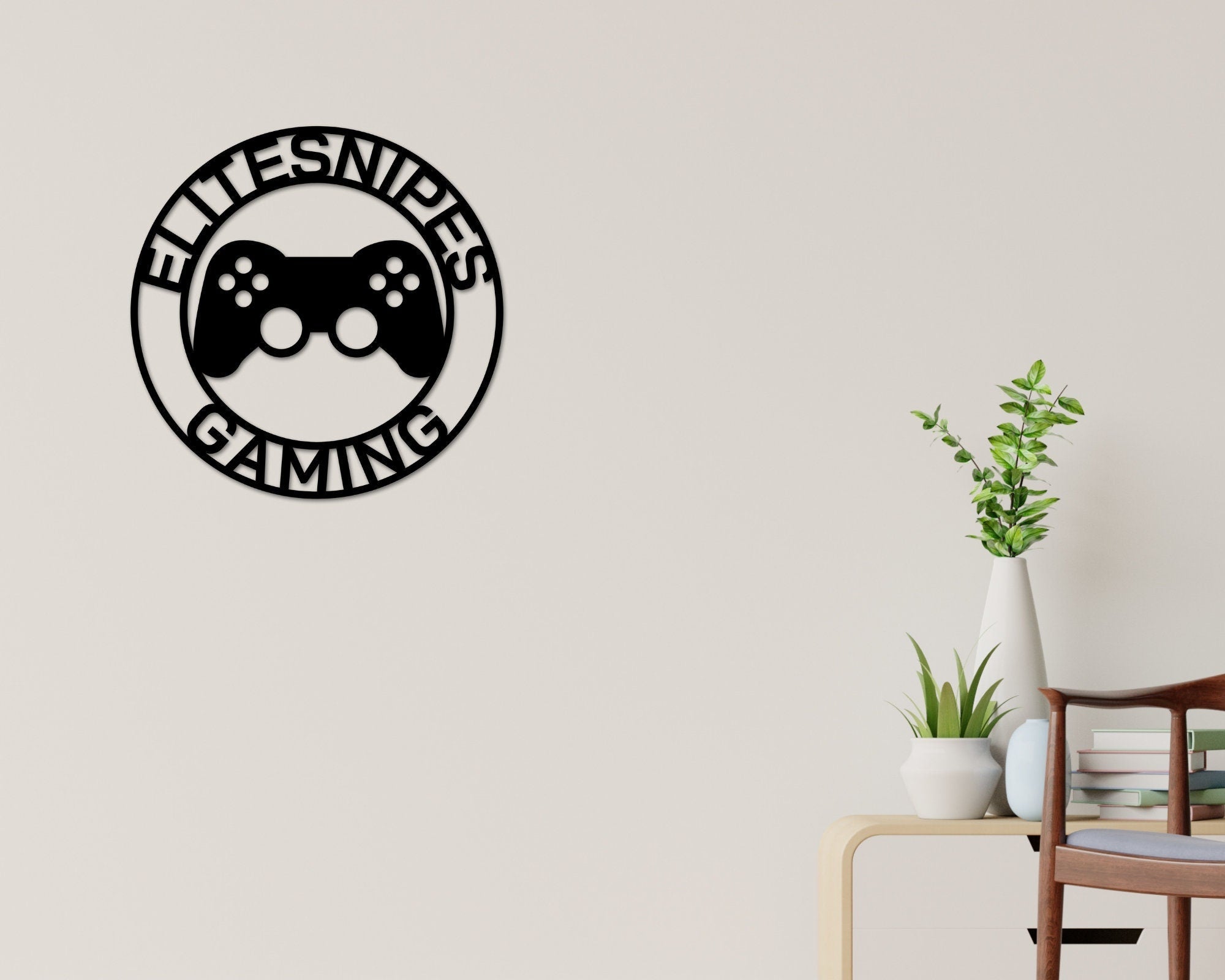 Custom Gaming Username Sign